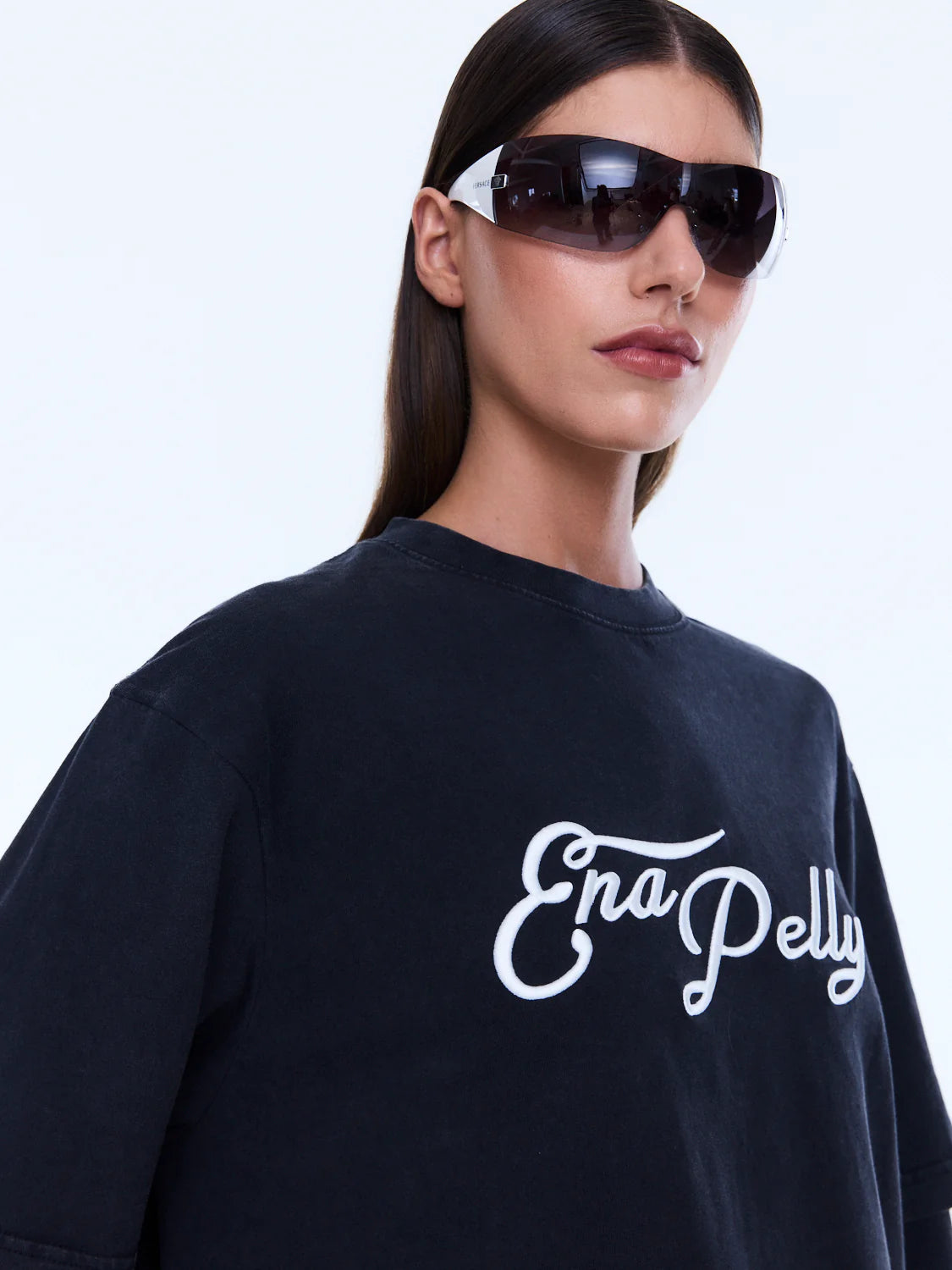 Mock Layer Long Sleeve Tee | Vintage Black-5