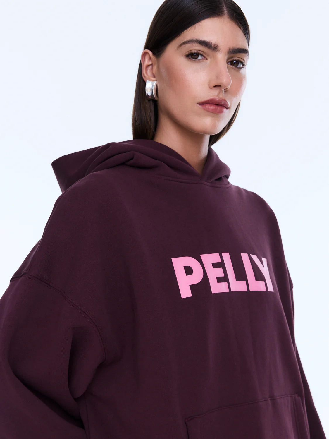 Varsity Hoodie | Deep Cherry Red-5