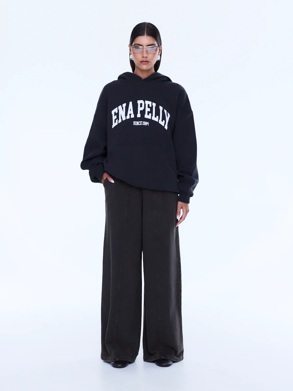 Cassie Oversized Hoodie | Phantom