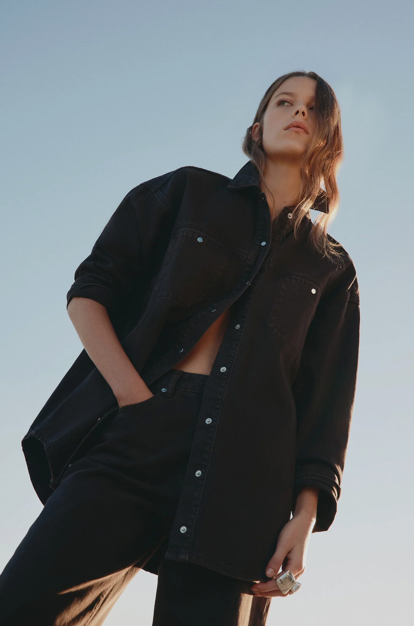 Brax Denim Jacket | Espresso