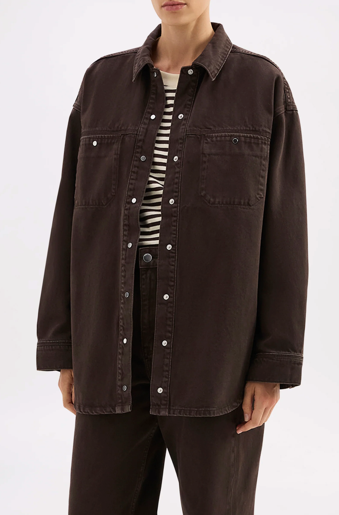 Brax Denim Jacket | Espresso-3