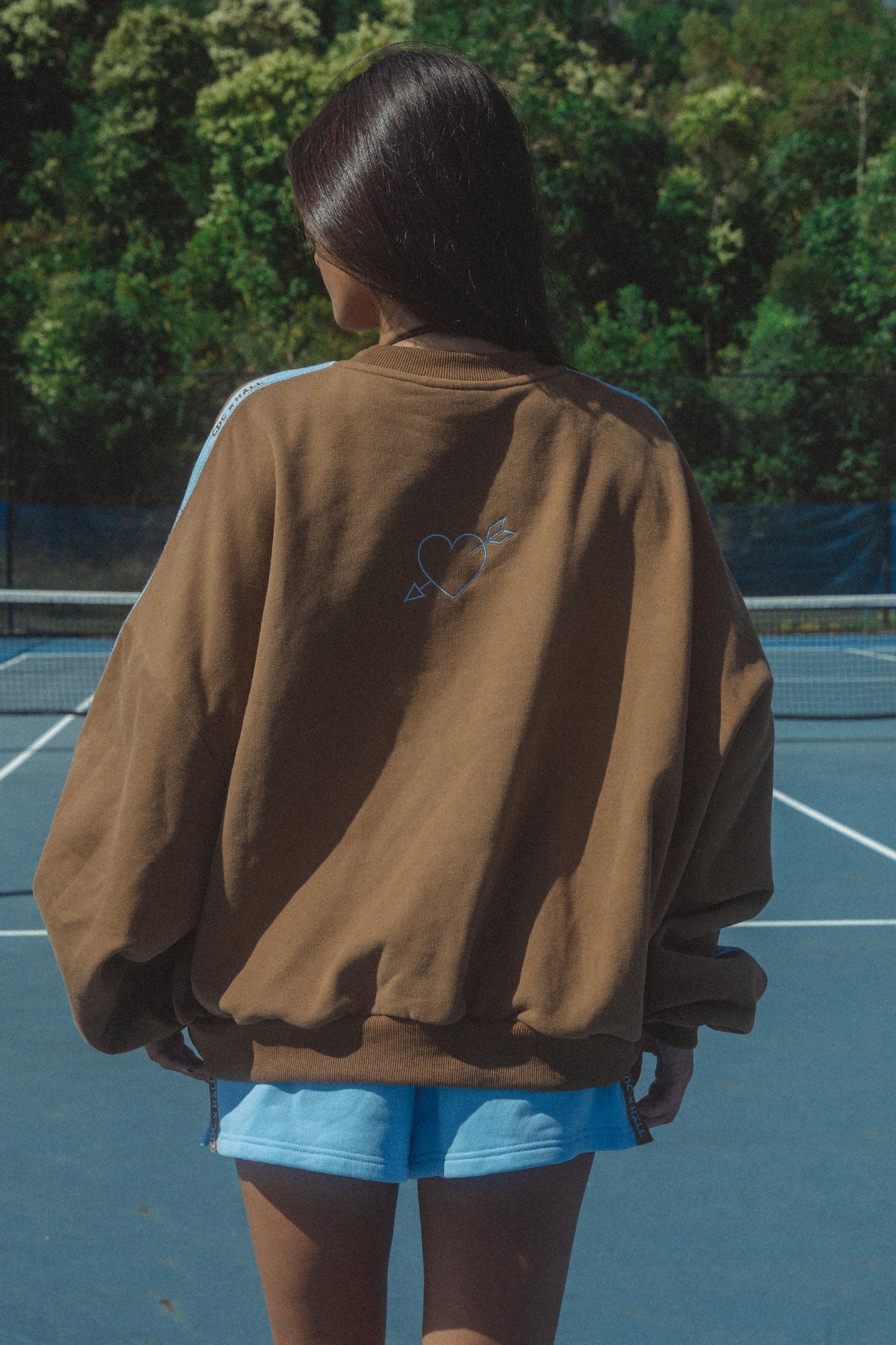 CDC x HALL Cloud Sweater - Mocha-3