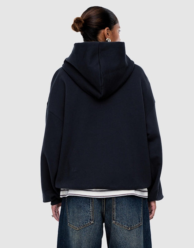 Cassie Oversized Hoodie | Washed Midnight-3